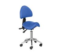 physa Siège-selle avec dossier - 550 - 690 mm - 150 kg - Bleu PHYSA BERLIN BLUE