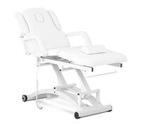 Physa Table de Massage Kiné Professionnelle Électrique Divine | Blanc (métal, Rembourrage en polyuréthane, Hauteur de la Table 56-86cm, 192x96x70cm)