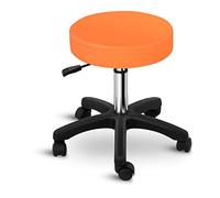Tabouret de bureau - 450 - 580 mm - 150 kg - Orange À Roulettes Travail