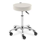 physa WORCESTER BEIGE Tabouret de coiffeur Beige 54 - 72 cm Tabouret coiffeur Tabouret coiffure -