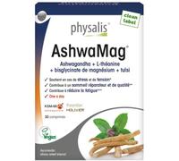 Physalis AshwaMag Forte Avec L-Théanine 30 Comprimés