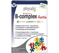 Physalis B-Complex Forte Toutes Les Vitamines B Forme Biologiquement Active 30 Comprimés