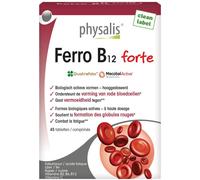Physalis Ferro B12 Forte Comprimés 45
