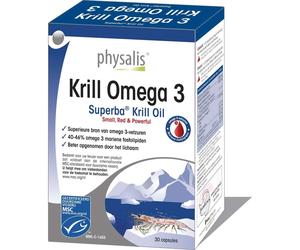 Physalis Krill Omega 3 30caps