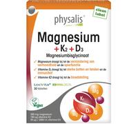 Physalis Magnésium + K2 + D3 Végan 30 Comprimés