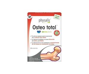 PHYSALIS OSTEO TOTAL 30comp. - complément alimentaire sous forme de comprimés, boîte de 30 comprimés, convient à ceux qui souhaitent agir durablement sur leur bien-être et devient un allié fiable dans