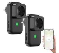 PHYSEN Détecteurs de Coupure de Courant WiFi, Lot de 2, 110dB | 3 Niveaux de Volume, Alarme Panne Connectée avec Notification App, Surveillance Réfrigérateur Congélateur