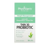 Physician's Choice, Probiotique Thin 30, 15 Milliards d'UFC, 30 Gélules