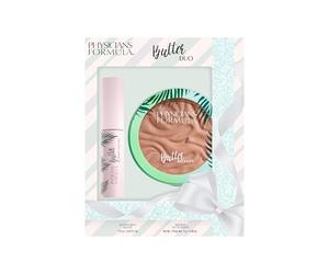 Physicians Formula Butter Duo Set, Set de Maquillage avec Poudre Bronzante et Mascara Noir Volume et Longueur, Formules Enrichies avec des Beurres Amazoniens pour une Peau Radieuse et Soyeuse