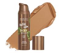 Physicians Formula Butter Glow Body Bronzer, Maquillage Corps Effet Bronzé 12H, Résistant à l’Eau et aux Transferts, Beurres d’Amazonie pour Adoucir et Hydrater, Light/Medium