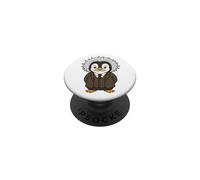 Physicien Pingouin Smart Nerd Physique théorique PopSockets PopGrip Adhésif