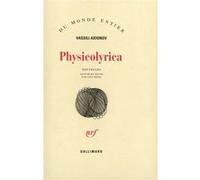 Vassili Axionov – Physicolyrica – Gallimard