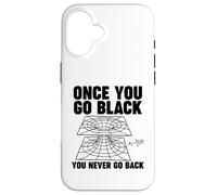Physics Black Hole une fois que vous devenez noir Coque pour iPhone 16