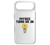 Physics Blague Physics Turn Me on Science Drôle Homme Coque pour iPhone Air