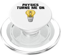 Physics Blague Physics Turn Me on Science Drôle Homme PopSockets PopGrip pour MagSafe