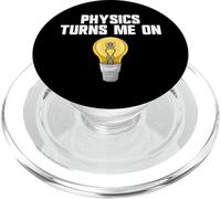 Physics Blague Physics Turn Me on Science Drôle Homme PopSockets PopGrip pour MagSafe