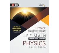 Physics Galaxy 2021 JEE Main Physics 19 Years ChapterWise Solutions (2002-2020) by Ashish Arora