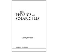 Physics Of Solar Cells, The