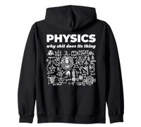 Physics Why Shit Does Its Thing Science Blague Sweat à Capuche