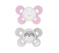 Physio Comfort Chupete De Silicona Para Niña 0-6 Meses 2 Unidades Chicco