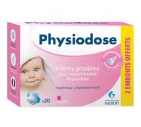 Gilbert Filtre et embout Physiodose B/20+2