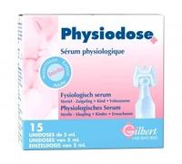 Physiodose - Sérum physiologique, 15 doses de 5 ml