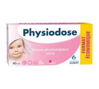 Physiodose sérum physiologique Pipette(S) Unidose(S) 40x5 ml