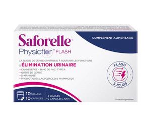 Physioflor Flash Voie Orale 10 Gélules + 10 Comprimés