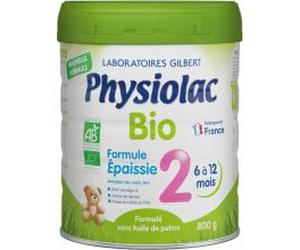 Physiola Bio Formule Épaissie 2ème Âge 800g