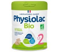 Physiolac Bio Lait De Suite 2ème Âge 800g