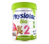 Physiolac Bio Lait De Suite 2ème Âge 800g