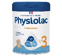 Physiolac Croissance 3 – 12 à 36 mois – Pot 800 g