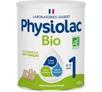 Physiolac Bio 1 Lait pour nourrissons 1er âge poudre 400 g