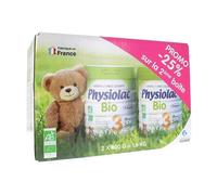 Physiolac Lait Bio 3 2X800g