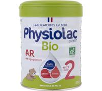 Physiolac Lait Bio Ar 2ème Âge Certifié Bio Boîte 800g