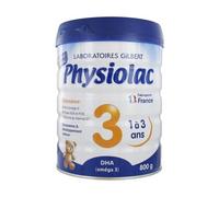 Physiolac croissance 3, de 1 à 3 ans 800g