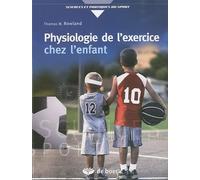 Physiologie de l'exercice chez l'enfant