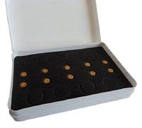 Physiomag Aimants thérapeutiques Micro Pastilles de 5 mm en Terres rares anisotropes dorées à l’or fin