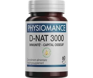 Physiomance D-Nat 3000 Immunité-Capital Osseux 60 Capsules