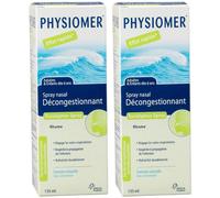 PHYSIOMER Eucalyptus, Spray nasal Décongestionnant Nasal 2x135 ml