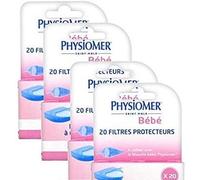 Physiomer Filtres Protecteurs pour Physiomer Mouche Bébé - Lot de 4 boites de 20 Filtres Protecteur