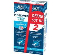 Physiomer Hygiène Du Nez Jet Dynamique 2x125 ml