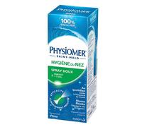 Physiomer Spray Doux-Hygiène du nez-Dispositif médical-Spray nasal-100 % eau de mer à partir de 2 ans-135 ml