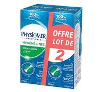 Physiomer Hygiène du Nez Spray Doux Lot de 2 x 135ml