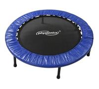 Physionics® Mini Trampoline de Fitness - Diamètre Ø 81cm, Pieds Antidérapants, Usage Intérieur/Extérieur - Trampoline de