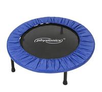 Physionics® Mini Trampoline de Fitness - Diamètre au Choix (Ø 81/91/96/102/114/122 cm), Pieds Antidérapants, Usage Intérieur/Extérieur - Trampoline de Gymnastique, Entraînement, Jumping