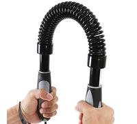 Physionics Power Twister - Extensible, Flexible, Barre en Acier, 20/30/40/50 kg de Résistance, Musculation des Pectoraux et Épaules - Barre à Ressort, Appareil Bras, Tige avec Ressort (30kg)