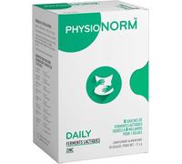 Physionorn Daily-Comple¿Ment Alimentaire Avec Zinc Pour Ventre Plat-Probiotique Flore Intestinale-Confort Intestinal,Ballonnements & Transit-Soulage Le Colon Irritable-30 Ge¿Lules.[W167]