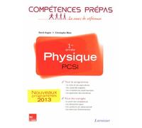 Physique 1re Année Pcsi