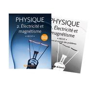 Physique 2. Électricité et magnétisme Manuel et solutionnaire - Eugène Hecht - De Boeck Supérieur - broché - Etude
